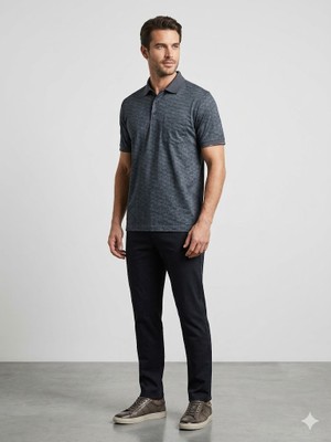 Centilmen Erkek Polo Yaka Casual T-Shirt 2617023