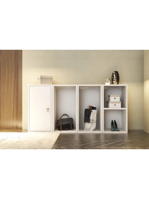 Vivense Bk Concept Ayakkabılık, 1 Kapaklı, PNR-AYK-1002