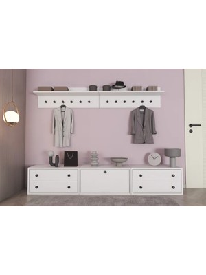 Vivense Bk Concept Ayakkabılık, 1 Kapaklı, NRG-AYK-1003