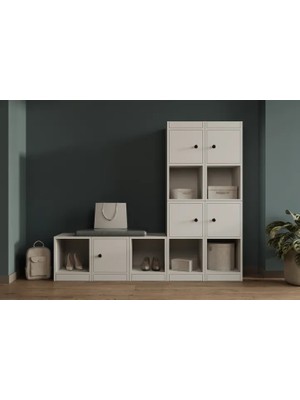 Vivense Bk Concept Ayakkabılık, 5 Kapaklı, MST-AYK-1017