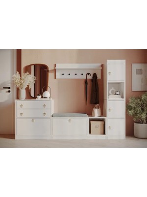 Vivense Bk Concept Ayakkabılık, 5 Kapaklı, KBR-AYK-1020