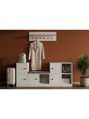 Vivense Bk Concept Ayakkabılık, 5 Kapaklı, MST-AYK-1013