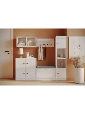 Vivense Bk Concept Ayakkabılık, 7 Kapaklı, KBR-AYK-1017