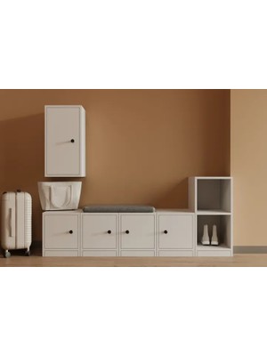 Vivense Bk Concept Ayakkabılık, 5 Kapaklı, MST-AYK-1019
