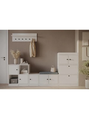 Vivense Bk Concept Ayakkabılık, 6+ Kapaklı, KBR-AYK-1007