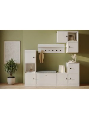 Vivense Bk Concept Ayakkabılık, 6 Kapaklı, KBR-AYK-1015