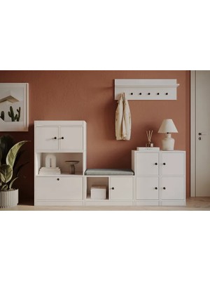 Vivense Bk Concept Ayakkabılık, 6+ Kapaklı, KBR-AYK-1009