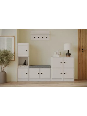 Vivense Bk Concept Ayakkabılık, 8 Kapaklı, KBR-AYK-1014