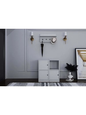 Vivense Bera Portmanto, 3 Kapaklı, PRT-1072-Ç