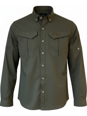 Challenger Outdoor Tactical-S Haki Outdoor Gömlek · Yırtılmaz Rip Stop · Pamuklu Kumaş