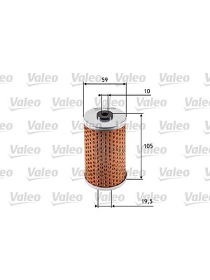 Valeo Almparca Yag Filtresi Mercedes M102 W201 W123 S123 C123 W460 W461 W463 B601 B602