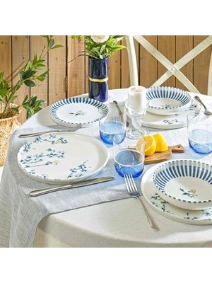 Belirtilmemiş Doria Yemek Takımı Çok Renkli 6 Kişilik