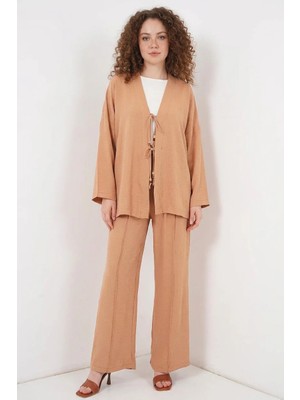 Hanka Kadın Kimono Bisküvi Ikili Takım