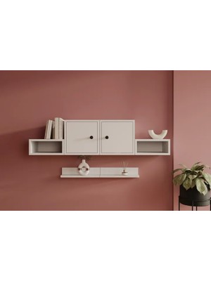 Vivense Aydın Kitaplıklı Raf, MST-DVR-1014