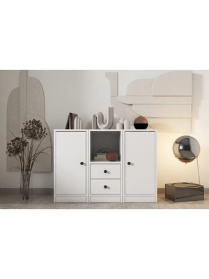 Vivense Bk Çok Amaçlı Dolap, 3 Kapaklı, Çad