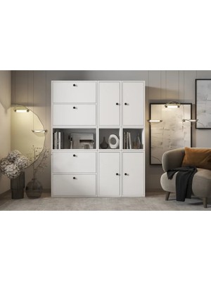 Vivense Bk Çok Amaçlı Dolap, 4 Kapaklı, Çad