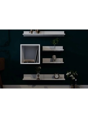 Vivense Aydın Kitaplıklı Raf, NRG-DVR-1001