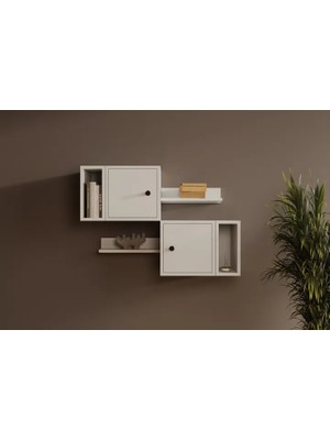 Vivense Aydın Kitaplıklı Raf, MST-DVR-1011