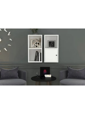Vivense Aydın Kitaplıklı Raf, DVR-1053-Ç