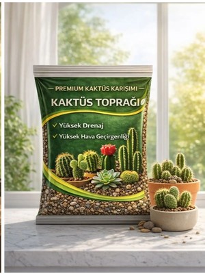 Plant Home Power Mix Premium Kaktüs Toprağı & 10 Litre
