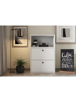 Vivense Bk Çok Amaçlı Dolap, 2 Kapaklı, Çad