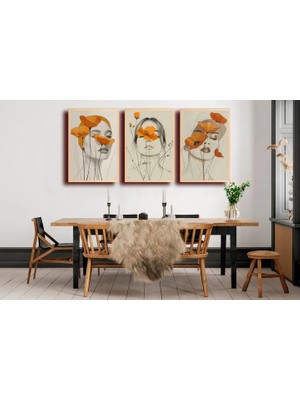 Vivense Yine Sen Tablo Seti, 50X70