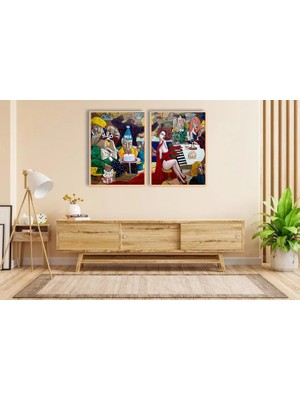 Vivense Ahşap Çerçeveli Doğum Günü Tablo, 50X70