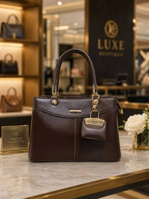 Öznora Kahverengi Bianca Model Kadın El ve Omuz Çantası
