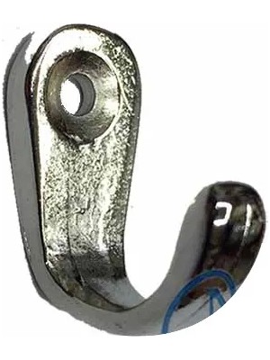 ÖNÇ - PRİME Tekli Anahtar, Bijuteri, Vitrin, Dekor Askısı - Nikel, 10X18X22 mm