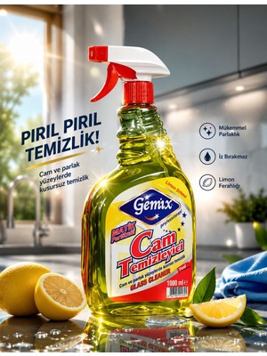 Libescarf  Gemix Limon Cam Temizleyici 1 Lt