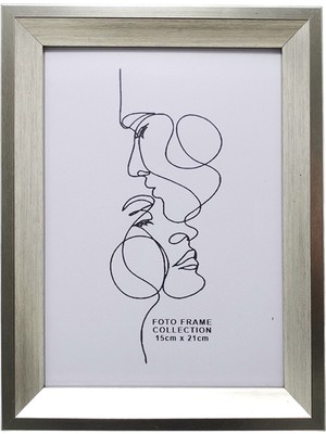 Leva House Asetatlı Piramid Çerçeve 15 x 21 cm 4 Adet