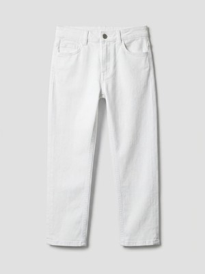 LC Waikiki Lcw Kids Beyaz Slim Fit Erkek Çocuk Pantolon