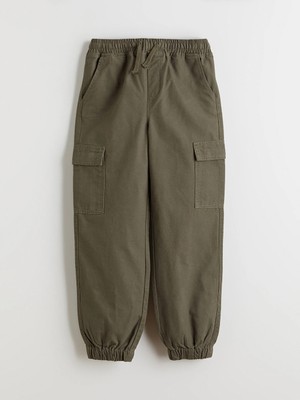 LC Waikiki Lcw Kids Haki Regular Fit Erkek Çocuk Jogger Pantolon