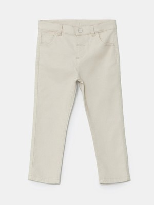 LC Waikiki Lcw Kids Bej Beli Ayarlanabilir Erkek Çocuk Pantolon
