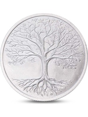 Agakulche Hayat Ağacı Gümüş Sikke Coin