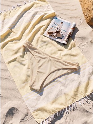 Lcw Dream Ekru Kadın Brazilian Bikini Alt