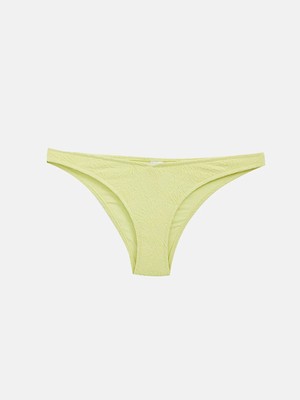 Lcw Dream Yeşil Kendinden Desenli Kadın Bikini Alt