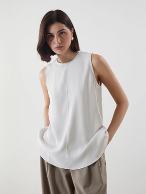 Lcw Modest Bej Bisiklet Yaka Kadın Bluz