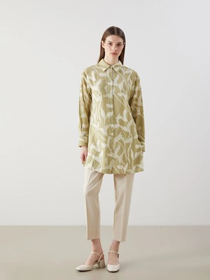 Lcw Modest Ekru Standart Fit Kadın Pantolon