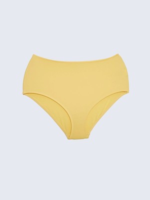 Lcw Dream Sarı Kadın Düz Bikini Alt