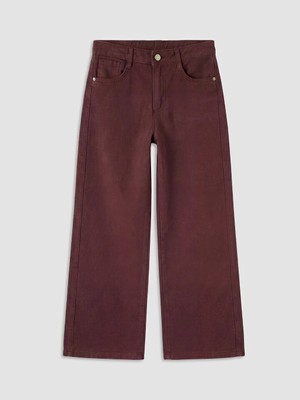 LC Waikiki Lcw Kids Mürdüm Wideleg Kız Çocuk Pantolon