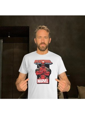 Medi Giyim Erkek Kısa Kol Yazlık Tişört Bisiklet Yaka Baskılı Oversize T-Shirt - Beyaz