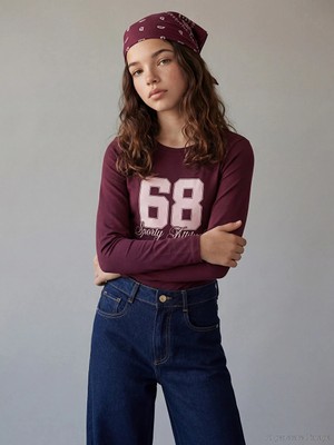 LC Waikiki Lcw Kids Mürdüm Paris Baskılı Kız Çocuk Çıtçıtlı Body
