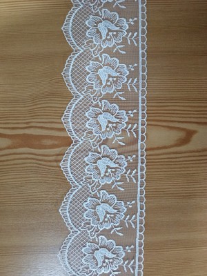 Dantelim Tül Dantel Güpür - 9 Mt.