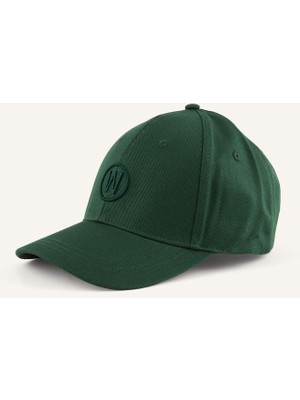DeFacto Erkek W Nakışlı Gabardin Cap Açık Yeşil Şapka G4800AX26SM