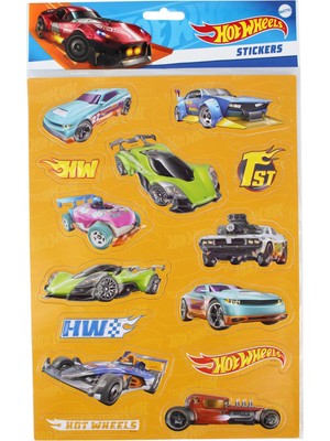 Hot Wheels HW-4673 3D Sticker 4 Adet