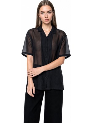 Loft Regular Fit Kadın Gömlek K.kol
