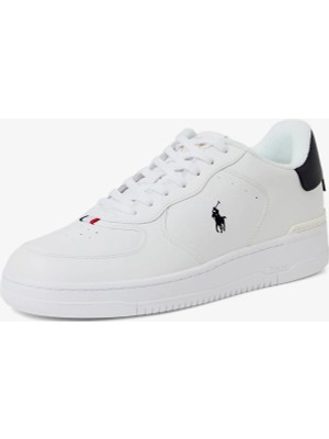 Polo Ralph Lauren Beyaz Erkek Sneaker Mastr Ct Rıb-Sneakers-Low Top Lace