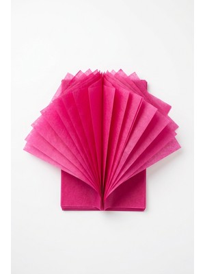 Creapack Pembe Pelur Kağıdı, 20 Adet 25X35 Cm, Renkli Paketleme Kağıdı