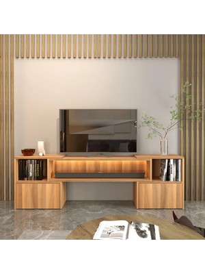 Klubeconcept Köşe ve Dar Alanlar Için Çok Amaçlı Tv Ünitesi 160 cm 180 cm